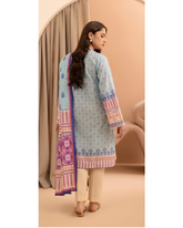 2-PC Shirt Dupatta Unstitched Printed Lawn By Zellbury | 0224